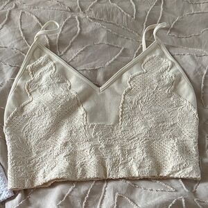 Nikibiki Cream Lace Bralette